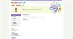 Desktop Screenshot of birzu-vyturelis.ikimokyklinis.lt