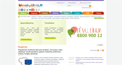 Desktop Screenshot of nvta.ikimokyklinis.lt