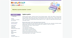 Desktop Screenshot of mazeikiu-linelis.ikimokyklinis.lt