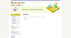 Desktop Screenshot of pakertu.ikimokyklinis.lt