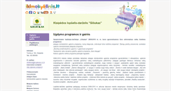 Desktop Screenshot of klaipedos-giliukas.ikimokyklinis.lt