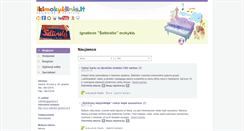 Desktop Screenshot of ignalinos-saltinelis.ikimokyklinis.lt