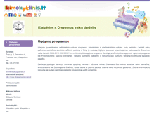 Tablet Screenshot of drevernos.ikimokyklinis.lt
