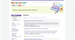 Desktop Screenshot of kuziu-vyturelis.ikimokyklinis.lt